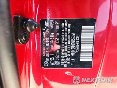 Zdjęcie 13 z 13 samochodu: 2013 HYUNDAI VELOSTER RE MIX VIN:KMHTC6AD1DU156261 - miniatura
