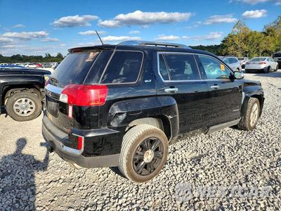 Trzecie zdjęcie samochodu z tyłu: 2016 GMC TERRAIN SLT VIN:2GKFLPE39G6203178 - miniatura
