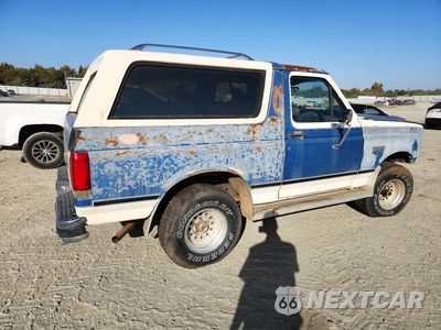 Trzecie zdjęcie samochodu z tyłu: 1995 FORD BRONCO U100 VIN:1FMEU15Y0KLA27775 - miniatura
