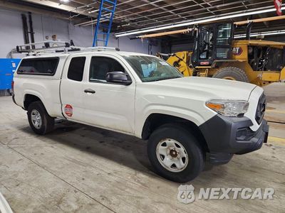 Czwarte zdjęcie samochodu z boku: 2021 TOYOTA TACOMA SR VIN:3TYRX5GN0MT028504 - miniatura