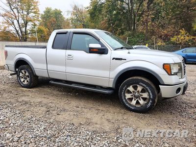 Czwarte zdjęcie samochodu z boku: 2011 FORD F150 SUPER CAB VIN:1FTFX1EF8BFC34105 - miniatura