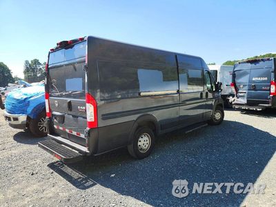Trzecie zdjęcie samochodu z tyłu: 2021 RAM PROMASTER 3500 DELIVERY VAN VIN:3C6FRVJG2ME503266 - miniatura
