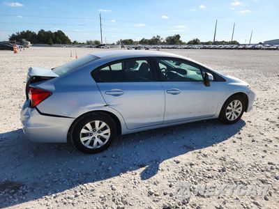 Trzecie zdjęcie samochodu z tyłu: 2012 HONDA CIVIC LX VIN:2HGFB2F50CH517156 - miniatura