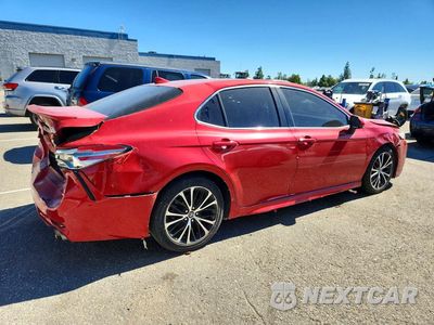Trzecie zdjęcie samochodu z tyłu: 2019 TOYOTA CAMRY SE VIN:4T1B11HK1KU222748 - miniatura
