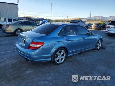 Trzecie zdjęcie samochodu z tyłu: 2010 MERCEDES-BENZ C 300 VIN:WDDGF5EBXAR104261 - miniatura