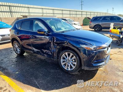 Czwarte zdjęcie samochodu z boku: 2021 MAZDA CX-5 GRAND TOURING VIN:JM3KFADM6M0400538 - miniatura