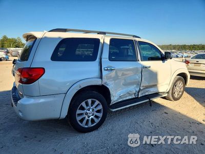 Trzecie zdjęcie samochodu z tyłu: 2015 TOYOTA SEQUOIA PLATINUM VIN:5TDYY5G17FS058491 - miniatura