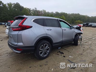 Trzecie zdjęcie samochodu z tyłu: 2021 HONDA CR-V EX VIN:2HKRW2H50MH653390 - miniatura