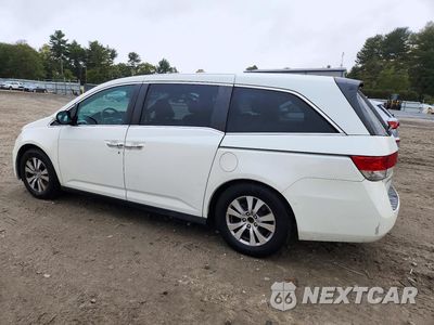 Drugie zdjęcie samochodu z przodu: 2016 HONDA ODYSSEY EXL VIN:5FNRL5H64GB105110 - miniatura