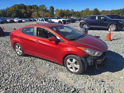 Czwarte zdjęcie samochodu z boku: 2013 HYUNDAI ELANTRA GLS VIN:KMHDH4AE3DU494425 - miniatura