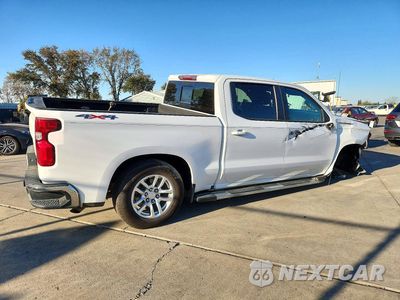 Trzecie zdjęcie samochodu z tyłu: 2019 CHEVROLET SILVERADO K1500 LT VIN:3GCPYDEK4KG144528 - miniatura