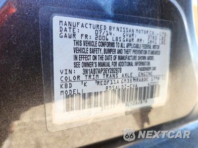 Zdjęcie 12 z 12 samochodu: 2014 NISSAN SENTRA SV VIN:3N1AB7AP3EY282878 - miniatura