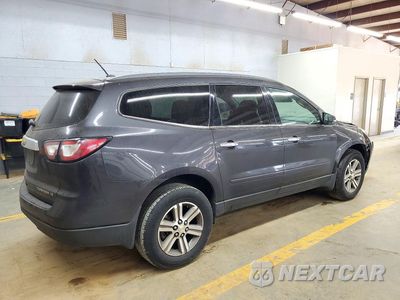 Trzecie zdjęcie samochodu z tyłu: 2015 CHEVROLET TRAVERSE LT VIN:1GNKRGKD8FJ189000 - miniatura