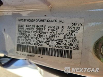 Zdjęcie 13 z 13 samochodu: 2020 ACURA TLX TECHNOLOGY VIN:19UUB3F47LA000486 - miniatura
