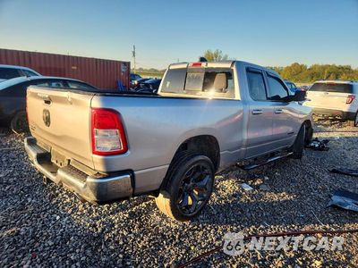 Trzecie zdjęcie samochodu z tyłu: 2019 RAM 1500 BIG HORN/LONE STAR VIN:1C6RREBTXKN761410 - miniatura