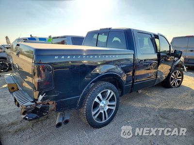 Trzecie zdjęcie samochodu z tyłu: 2007 FORD F150 SUPERCREW VIN:1FTRW145X7FB33566 - miniatura