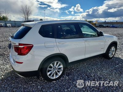 Trzecie zdjęcie samochodu z tyłu: 2016 BMW X3 XDRIVE28I VIN:5UXWX9C59G0D66682 - miniatura