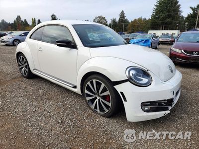 Czwarte zdjęcie samochodu z boku: 2012 VOLKSWAGEN BEETLE TURBO VIN:3VW4A7AT8CM645073 - miniatura