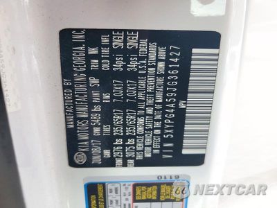 Zdjęcie 14 z 14 samochodu: 2018 KIA SORENTO LX V6 VIN:5XYPG4A59JG361427 - miniatura