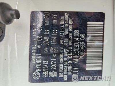 Zdjęcie 12 z 12 samochodu: 2013 HYUNDAI VELOSTER RE MIX VIN:KMHTC6AD2DU141008 - miniatura