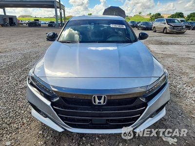Piąte zdjęcie samochodu w środku: 2021 HONDA ACCORD SPORT VIN:1HGCV2F39MA028585 - miniatura