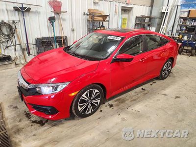 2018 HONDA CIVIC EX JHMFC1F39JX034423 - główne zdjęcie licytacji z USA - miniatura