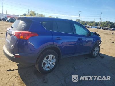 Trzecie zdjęcie samochodu z tyłu: 2014 TOYOTA RAV4 LE VIN:2T3BFREVXEW182731 - miniatura