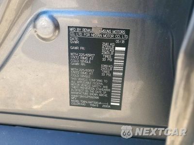 Zdjęcie 13 z 13 samochodu: 2018 NISSAN ROGUE SV VIN:KNMAT2MV3JP592998 - miniatura
