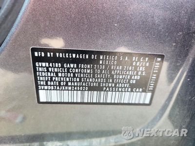 Zdjęcie 12 z 12 samochodu: 2017 VOLKSWAGEN JETTA SE VIN:3VWDB7AJXHM245020 - miniatura