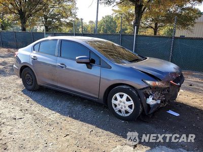 Czwarte zdjęcie samochodu z boku: 2014 HONDA CIVIC LX VIN:19XFB2F55EE219523 - miniatura