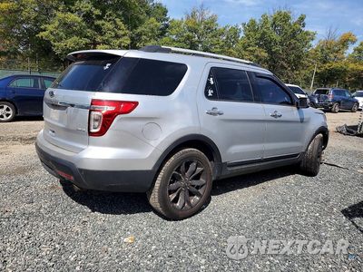 Trzecie zdjęcie samochodu z tyłu: 2013 FORD EXPLORER LIMITED VIN:1FM5K8F86DGB02715 - miniatura