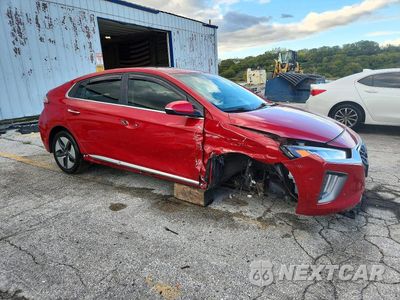 Czwarte zdjęcie samochodu z boku: 2021 HYUNDAI IONIQ LIMITED VIN:KMHC05LC2MU255162 - miniatura