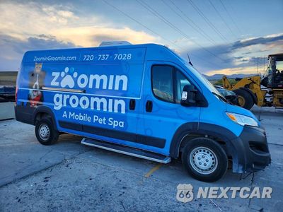 Czwarte zdjęcie samochodu z boku: 2024 RAM PROMASTER 3500 3500 HIGH VIN:3C6MRVJG9RE103915 - miniatura