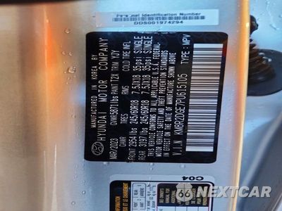 Zdjęcie 13 z 13 samochodu: 2023 HYUNDAI PALISADE SEL VIN:KM8R2DGE7PU615105 - miniatura