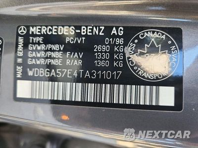 Zdjęcie 12 z 12 samochodu: 1996 MERCEDES-BENZ S 600 VIN:WDBGA57E4TA311017 - miniatura