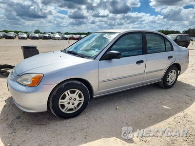 2001 HONDA CIVIC LX 1HGES16531L007230 - główne zdjęcie licytacji z USA - miniatura