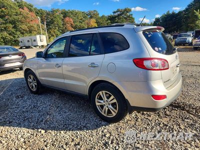 Drugie zdjęcie samochodu z przodu: 2012 HYUNDAI SANTA FE LIMITED VIN:5XYZKDAG9CG159750 - miniatura