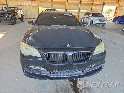 Piąte zdjęcie samochodu w środku: 2014 BMW 740 LI VIN:WBAYE4C50ED138024 - miniatura