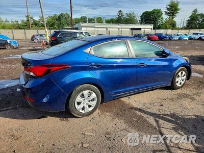 Trzecie zdjęcie samochodu z tyłu: 2016 HYUNDAI ELANTRA VIN:5NPDH4AE8GH788583 - miniatura