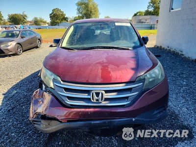 Piąte zdjęcie samochodu w środku: 2014 HONDA CR-V LX VIN:5J6RM4H30EL097508 - miniatura