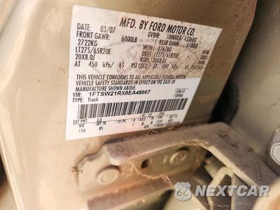 Zdjęcie 12 z 12 samochodu: 2008 FORD F250 SUPER DUTY VIN:1FTSW21RX8EA48667 - miniatura