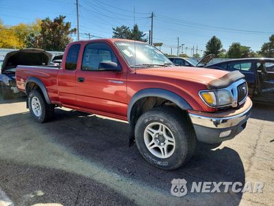 Czwarte zdjęcie samochodu z boku: 2003 TOYOTA TACOMA BASE VIN:5TEWM72N63Z215841 - miniatura