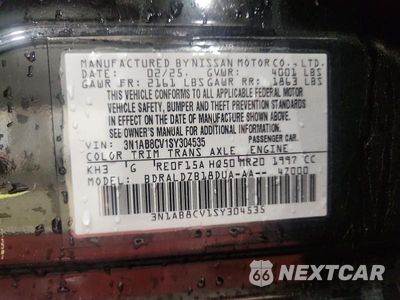 Zdjęcie 12 z 12 samochodu: 2025 NISSAN SENTRA SV VIN:3N1AB8CV1SY304535 - miniatura