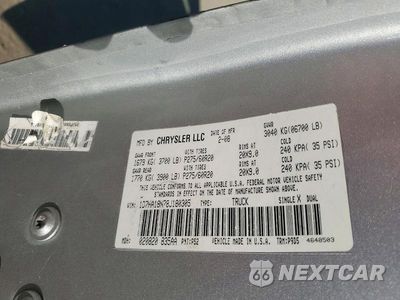 Zdjęcie 12 z 12 samochodu: 2008 DODGE RAM 1500 ST VIN:1D7HA18N78J180305 - miniatura
