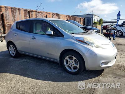 Czwarte zdjęcie samochodu z boku: 2012 NISSAN LEAF SV VIN:JN1AZ0CP3CT024740 - miniatura