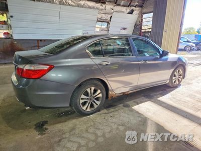 Trzecie zdjęcie samochodu z tyłu: 2013 HONDA ACCORD LX VIN:1HGCR2F31DA091426 - miniatura