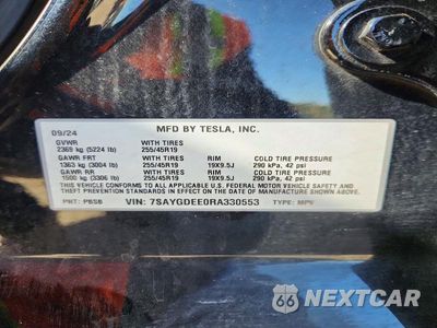 Zdjęcie 12 z 12 samochodu: 2024 TESLA MODEL Y VIN:7SAYGDEE0RA330553 - miniatura