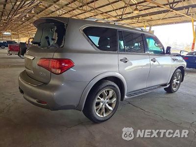 Trzecie zdjęcie samochodu z tyłu: 2012 INFINITI QX56 BASE VIN:JN8AZ2ND7C9716643 - miniatura