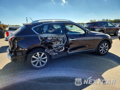Trzecie zdjęcie samochodu z tyłu: 2010 INFINITI EX35 BASE VIN:JN1AJ0HR0AM755960 - miniatura