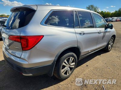 Trzecie zdjęcie samochodu z tyłu: 2017 HONDA PILOT EXL VIN:5FNYF6H57HB007738 - miniatura